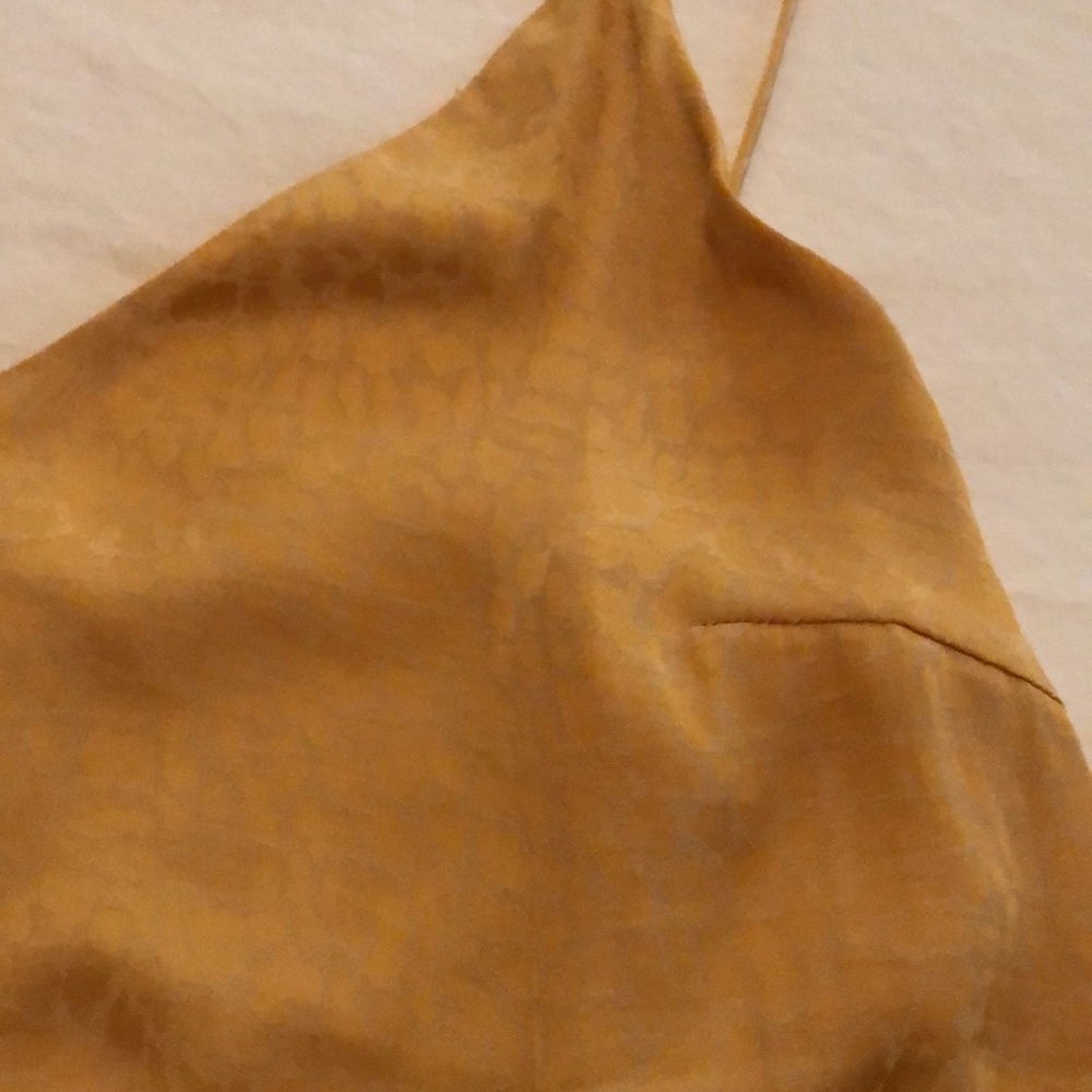 H&M gold tank top size 12 - Picture 4 of 9